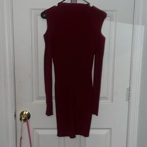 Burgundy Dress